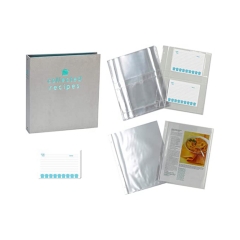 Customized Cardboard Paper Expanding Ring Binder Document File Folder With Logo